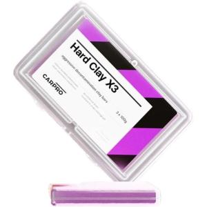 imageCARPRO Aggressive Car Clay Bar Auto Detailing Magic Clay Bar Cleaner Car Wash Bars for Ceramic Coating Prep Fiberglass Chrome Glass ampamp Clear Coated Painted Surfaces  100g 3 PackAggressive 3 Pack