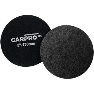 imageCARPRO GlassCUT Glass Polishing Pad  Polish Glass Scratches Etching Remove Waterspots Correct and Clean Damaged Windshield ampamp Window Glass  Aggressive Rayon Heavy Pad  3quot 1 Pack5 inch Pack of 1