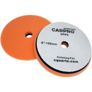 imageCARPRO Orange Polishing Pad  Car Polishing Pads for Buffing Cutting ampamp Polishing Foam Polishing Pad for Paint Correction  Hook and Loop Car Buffer Pads wTapered Edge  3quot 1 Pad6 inch Pack of 1