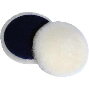 imageCARPRO Merino Wool Cutting ampamp Polishing Pad Car Polishing Pads for Heavy Cutting or Compounding Pad Hook and Loop Car Buffing Pad  3quot 1 Pack6 inch Pack of 1