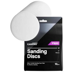 imageCARPRO Sanding Discs  Silicon Carbide Sanding Foam Pads Remove Paint Defects While Keeping OEM Appearance Wet or Dry Sanding  P3000  3 Pack of 103 Disc