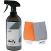imageCARPRO Clarify Streak Free Car Window Cleaner 1 Liter and GlassMitt Car Glass Microfiber Glove Remove Foggy Residue Streak Free Glass Surface 1 Glove Bundle