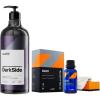 imageCARPRO Darkside Tire and Rubber Sealant 1 Liter CQUARTZ DLUX Wheel and Trim Coat 30mL Bundle