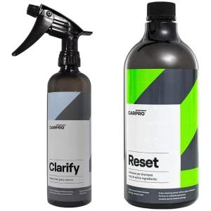 imageCARPRO Clarify Car Window Cleaner 500mL Reset Intensive Car Shampoo 1 Liter Perfect Partner to Nanotechnology Based Sealants and Coatings  Bundle